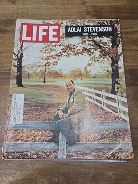 LIFE Magazine Cover - Adlai Stevenson 1900-1965